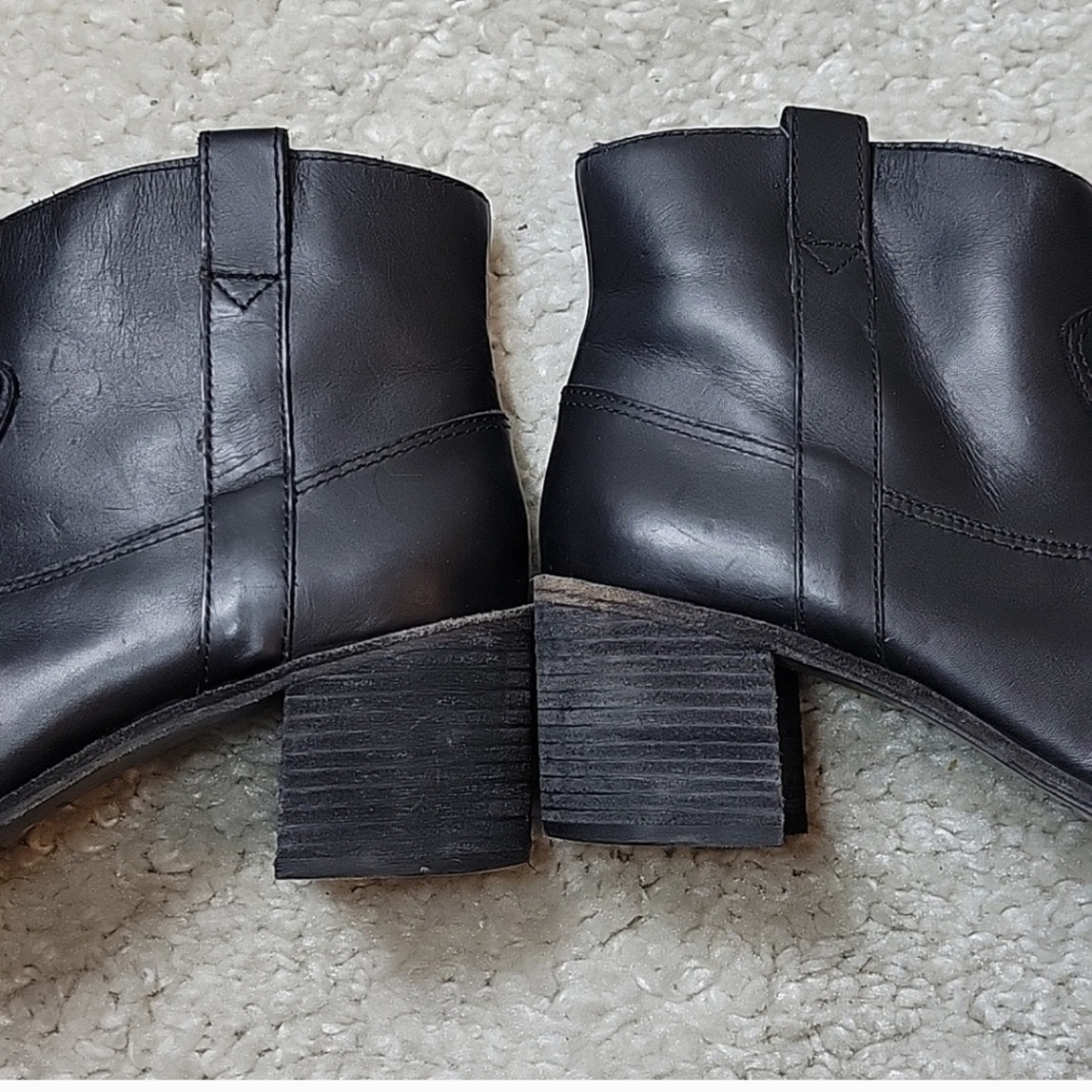 MADEWELL LONNIE LEATHER BOOTIE SIZE 9 - Picture 15 of 16